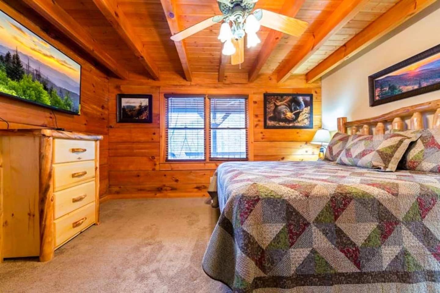 Pigeonforge Cabin Game Roomdog Friendlyhot Tub ピジョンフォージ エクステリア 写真